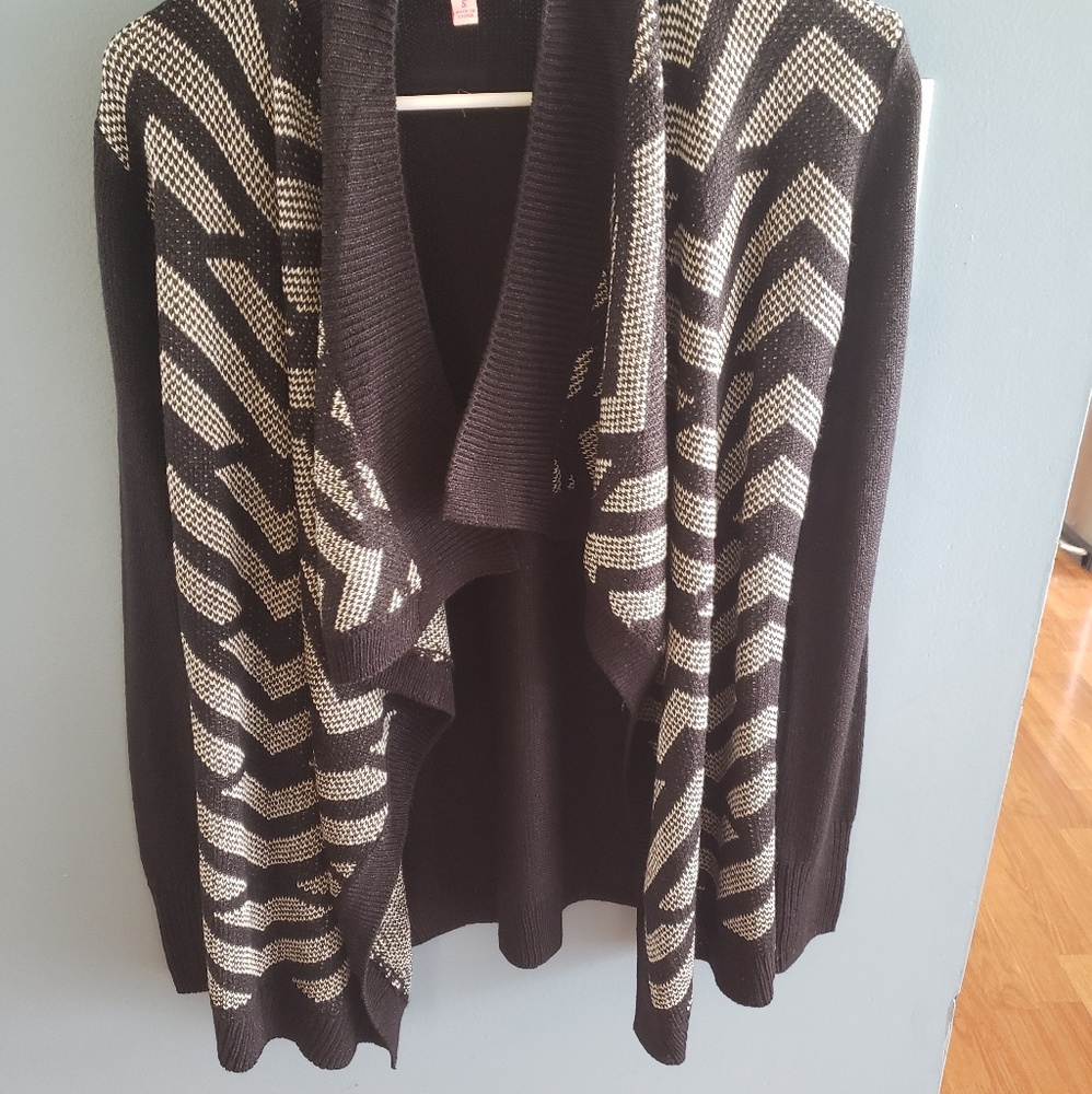 Black and White Cardigan